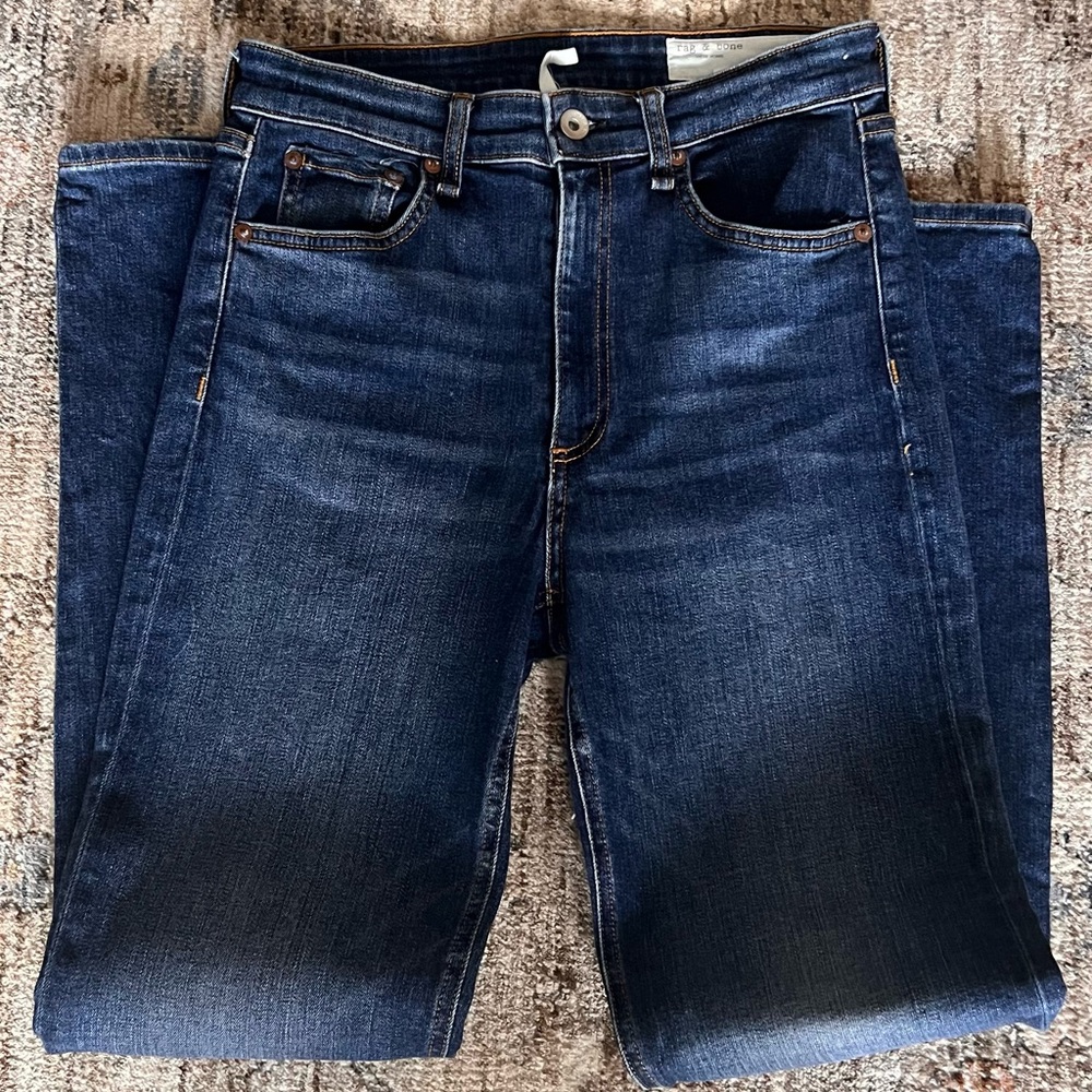 Rag & Bone Nina High-Rise Cigarette Jeans